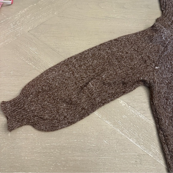 SHEIN Brown Chunky Knit Turtleneck Sweater - Picture 7 of 9